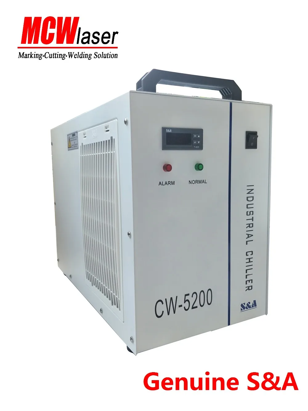 

Water Chiller for a single 8KW Spindle CNC Welding 2x 100W Laser Tube CW 5200AH