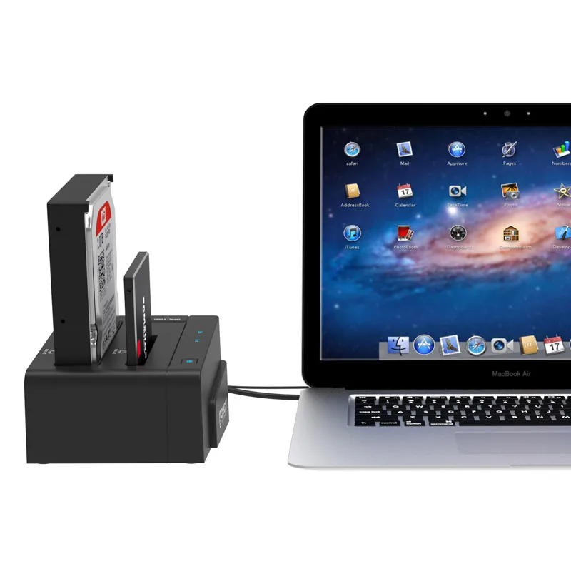 ORICO 6628US3-C Notebook dual disk hard disk drive high-speed copy USB3.0 hard disk box 2.5 / 3.5