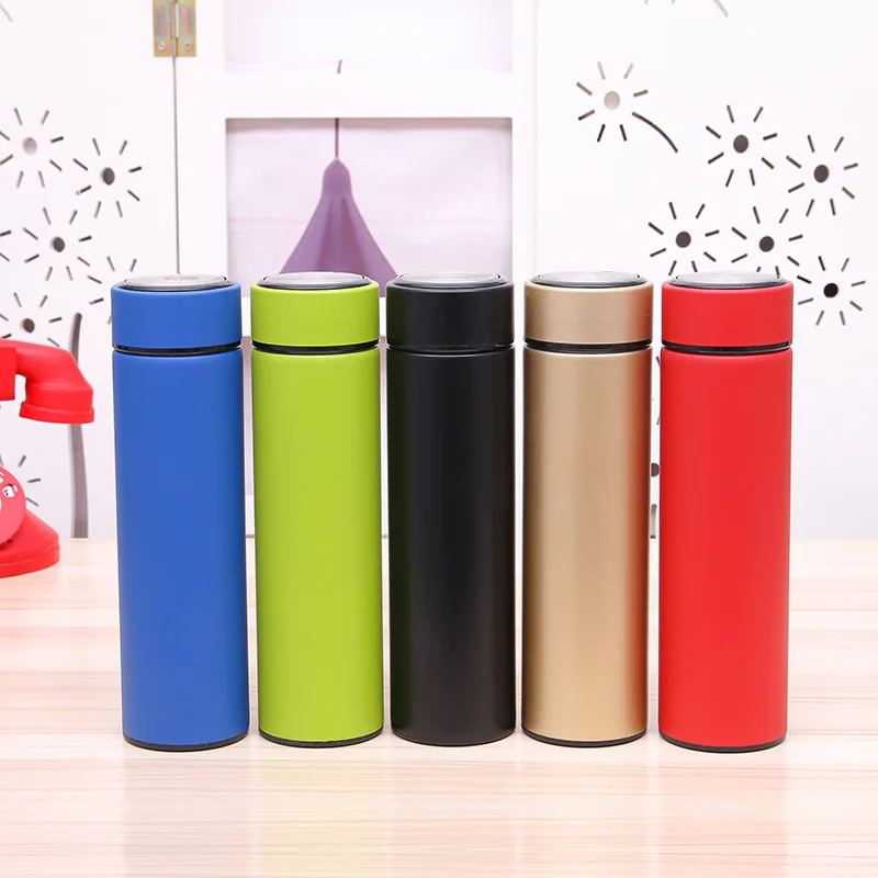 500 мл нержавеющая сталь Матовый герметичные вакуум колбы лабораторные