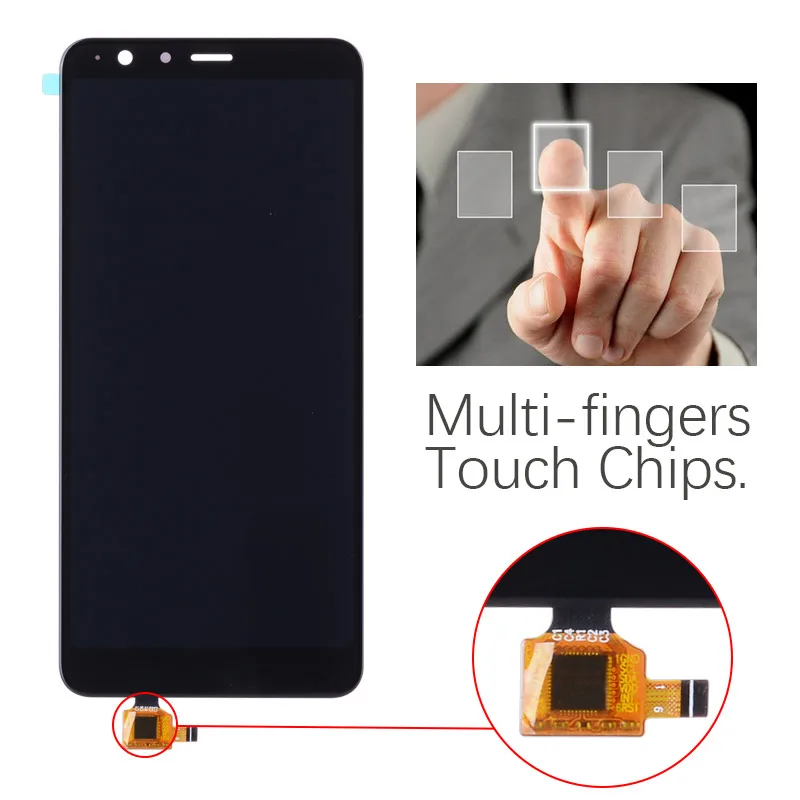 Оригинальный 5 7 &quotips Дисплей для Asus Zenfone Max плюс M1 ZB570TL ЖК-дисплей Сенсорный экран