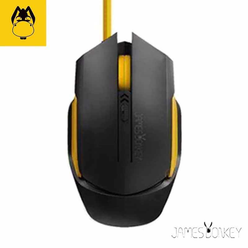 Новая игровая проводная мышь James Donkey112 USB 2,0, супер классная подсветка, Бесплатный драйвер, идеальная система освещения, удобное ощущение руки