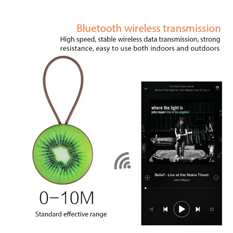 RBAYSALE динамик фруктовый Bluetooth беспроводной мини мультфильм музыкальный плеер