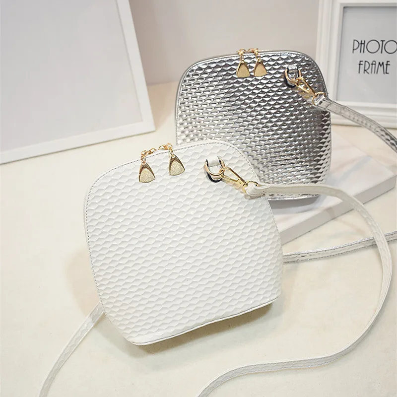 Новинка 2017 Женская почтальонка через плечо сумки краска яркая поверхность весы