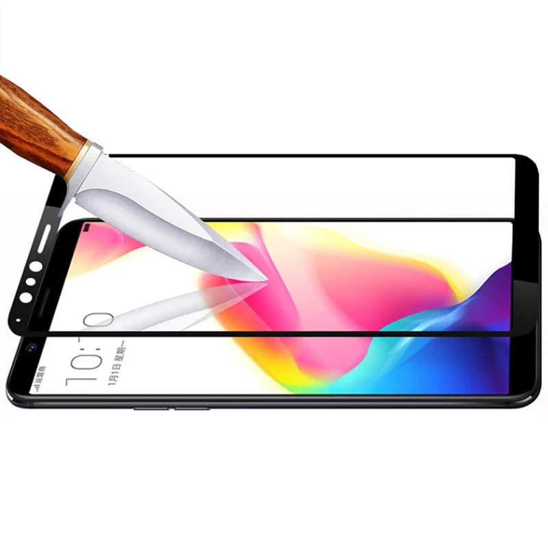 2019 Премиум полное покрытие закаленное стекло для OPPO A73 F5 A71 Find X FindX R15X 17 Защитная