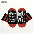 Женские забавные носки с буквенным принтом Epous Dobby, милые осенне-весенние забавные носки Meia, Новое поступление, Chaussette Femme, теплые зимние носки Meias