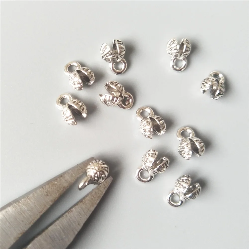10 шт. DIY аксессуары для изготовления tasbih посеребренный держатель с узлом 6 мм