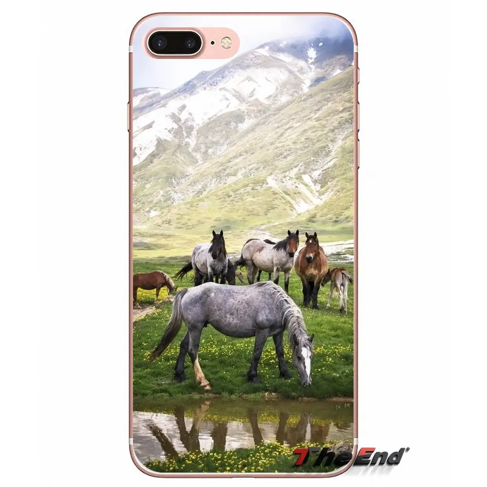 Dappled Horse For Samsung Galaxy J1 J2 J3 J5 J7 A3 A5 A7 2015 2016 2017 J330 J530 J730 Accessories Phone Cases Covers | Мобильные