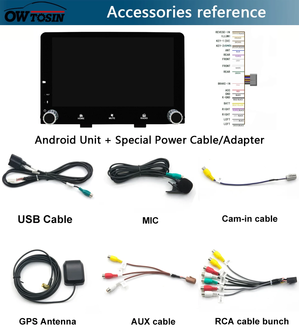 " ips 8 ядерный 4G+ 64G Android 9,0 автомобильный dvd-плеер для KIA RIO радио gps Навигация стерео Мультимедиа попугай BT CarPlay