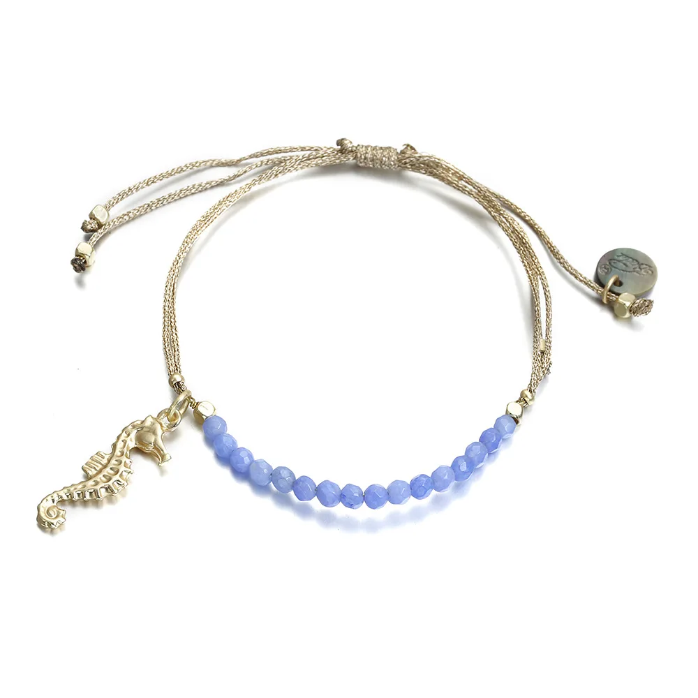 DoreenBeads браслеты дружбы женские подарки ракушка лист морская Лошадь Подвеска в