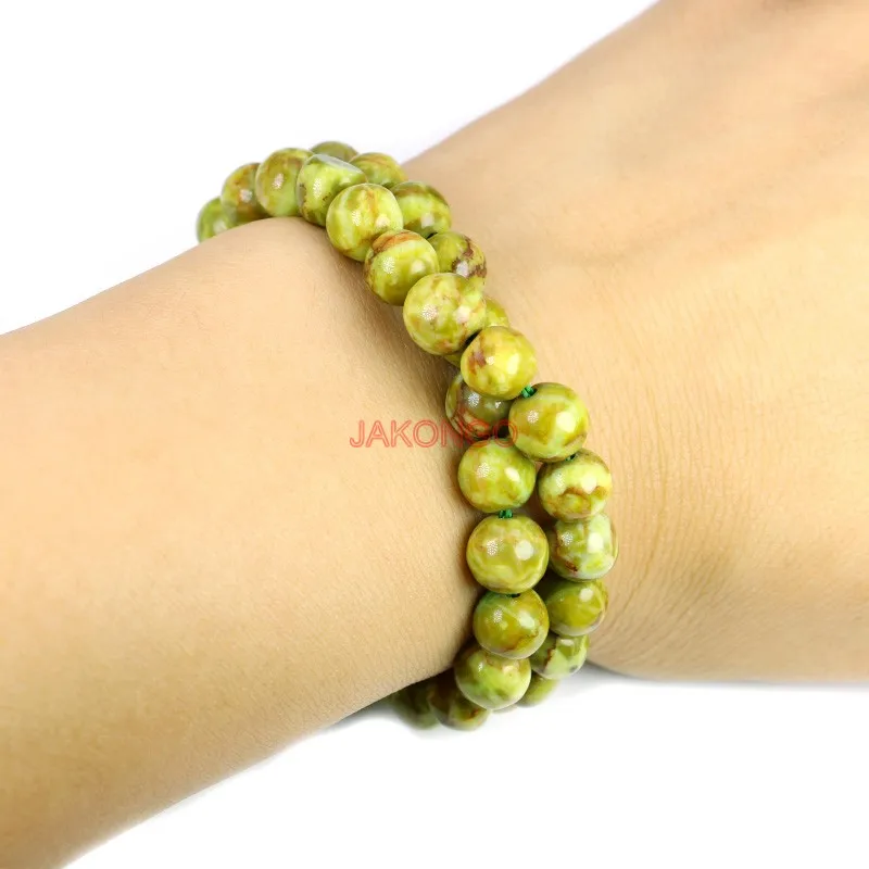 Лидер продаж 6 мм 8 10 натуральный желтый сугилит круглые бусины россыпью для