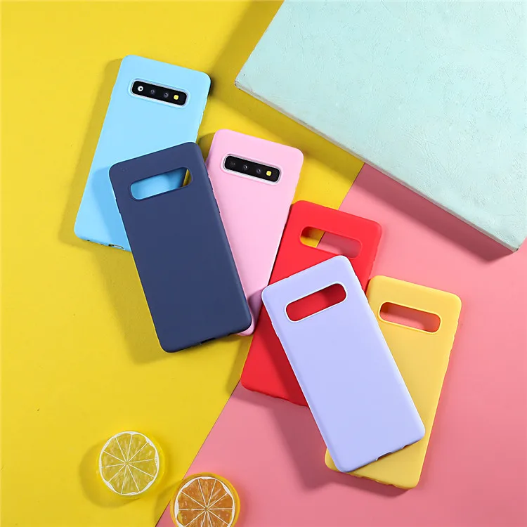 Силиконовый чехол для Samsung Galaxy S10 S10E S20 S7 S8 S9 Plus A20E A50 A30 A20 A10 A60 A70 A6 A7 A8 2018 мягкий