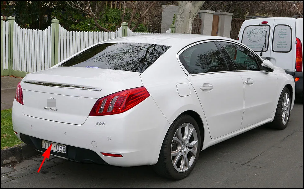 AUTONET HD камера заднего вида ночного видения для peugeot 508 SW 508 RXH 508sedan 2011~ /оригинальная камера с отверстием/номерной знак