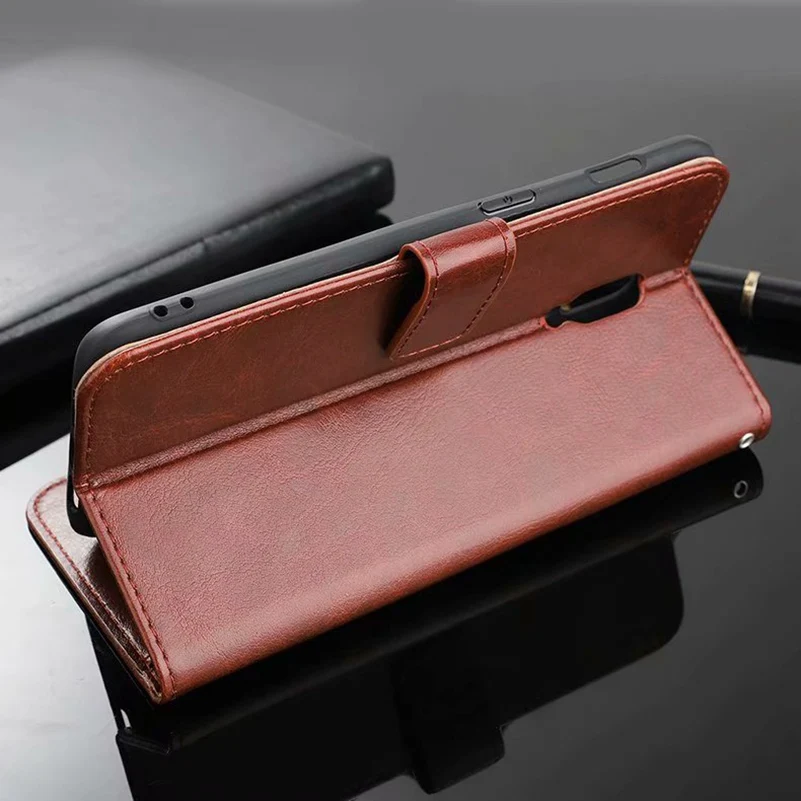Wallet Case For Oneplus 6t Flip Cover Leather Luxury Oneplus6t Oneplus6 One Plus Stand for 6 5t 5 3 | Мобильные телефоны и
