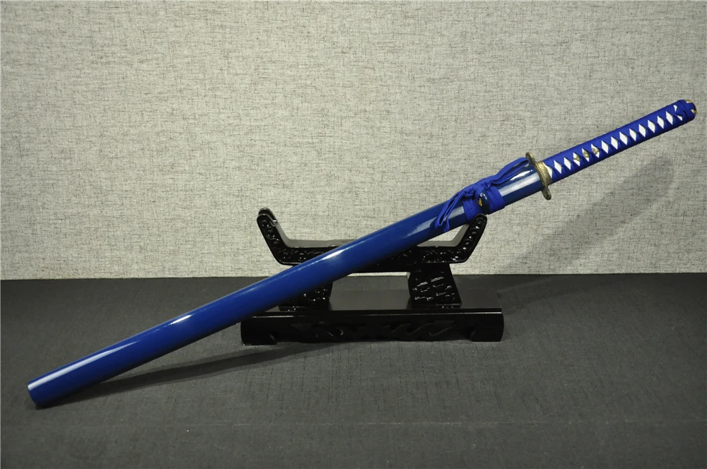 Катана самурайский японский прямой меч espada tanto wakizashi 1060 углеродистая сталь Хамон Железный tsuba металлический меч taichi Катана