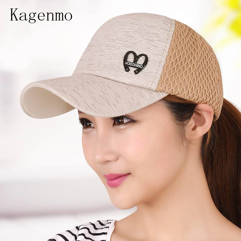 

Kagenmo Hat female summer baseball cap casual cap fashion hat sunbonnet sun sunscreen