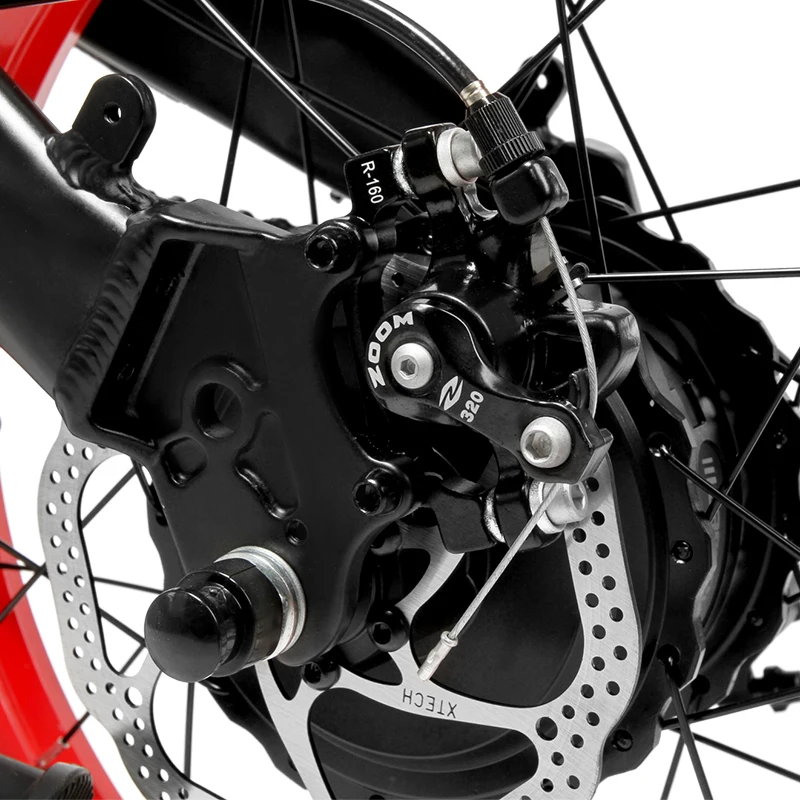 Billig X2000 Fett Reifen Elektrische Fahrrad 48V 500W 10AH Lithium-Batterie Sprach Falten Elektro-bike Großen Reifen Faltbare Strand Schnee EBike