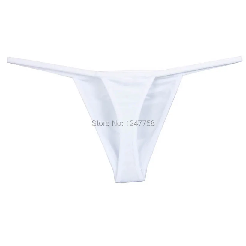 Сексуальные мужские супер тонкие 4-сторонние тянущиеся стринги нижнее белье с