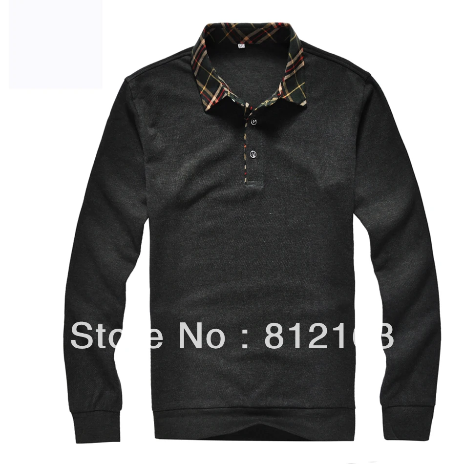Free shipping Winter keep warmth men's long sleeve character beggar plaid t shirts tee coats 3 colors|coated screws|t-shirt picturet-shirt sequin