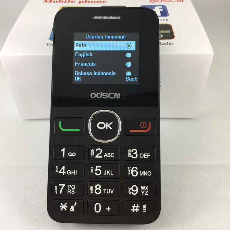 Оригинальный ODSCN T350 три sim карты Bluetooth громкий динамик мобильные телефоны