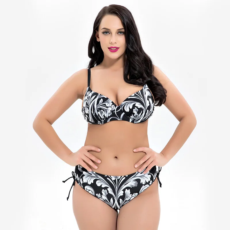 Женский купальник с высокой талией бикини пуш ап большие размеры 2019|bikini for women|bikini