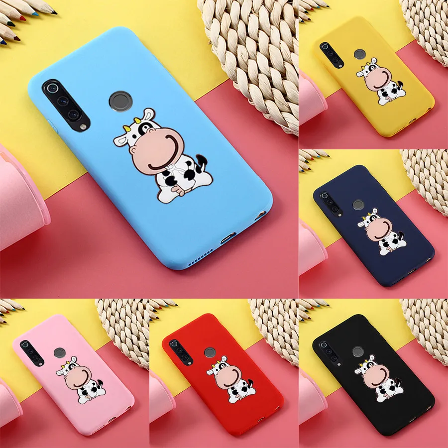 Милый мультяшный чехол с молочной коровой для Huawei Honor 10i 20i 20 Lite мягкий из ТПУ maimang 8