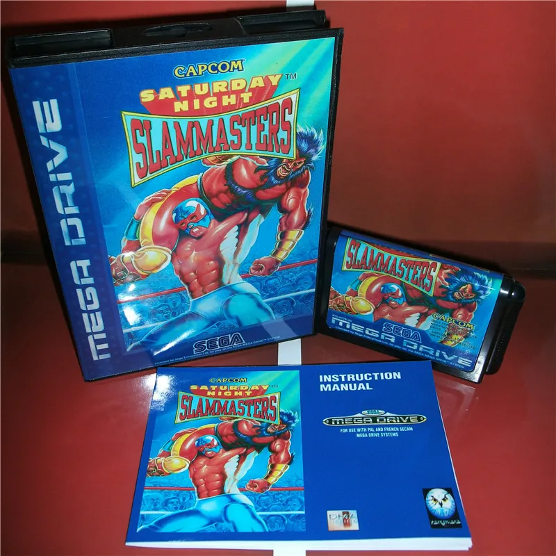 Приставка для видеоигр Sega Megadrive Genesis 16 бит с чехлом ЕС | Электроника