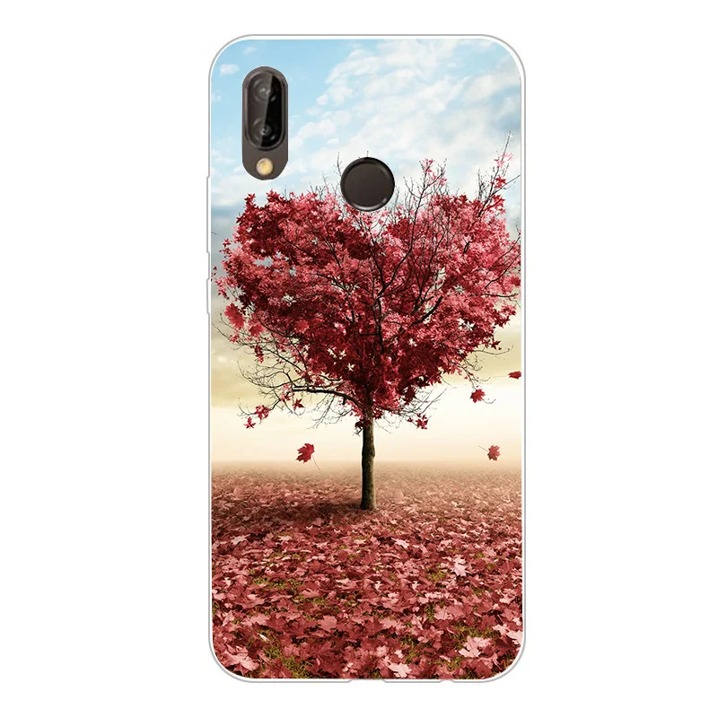 Абрикосовый Чехол для huawei P20 Lite, чехол для телефона Funda, мягкий ТПУ для huawei P20 P10 P9 Mate10 Lite, силиконовый чехол для huawei P20 Lite - Цвет: Абрикосовый
