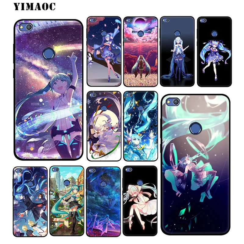 Yimaoc Хацунэ Мику Аниме мягкий чехол для huawei Honor вид 20 10 8X8 8C 6A 7A 7X 7C Lite рro Y9 Y7 Y6 Prime 2018