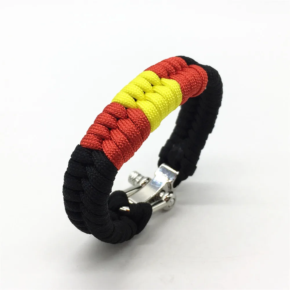 Стиль 550 браслет для выживания paracord лента бразильский jiu-jitsu браслет