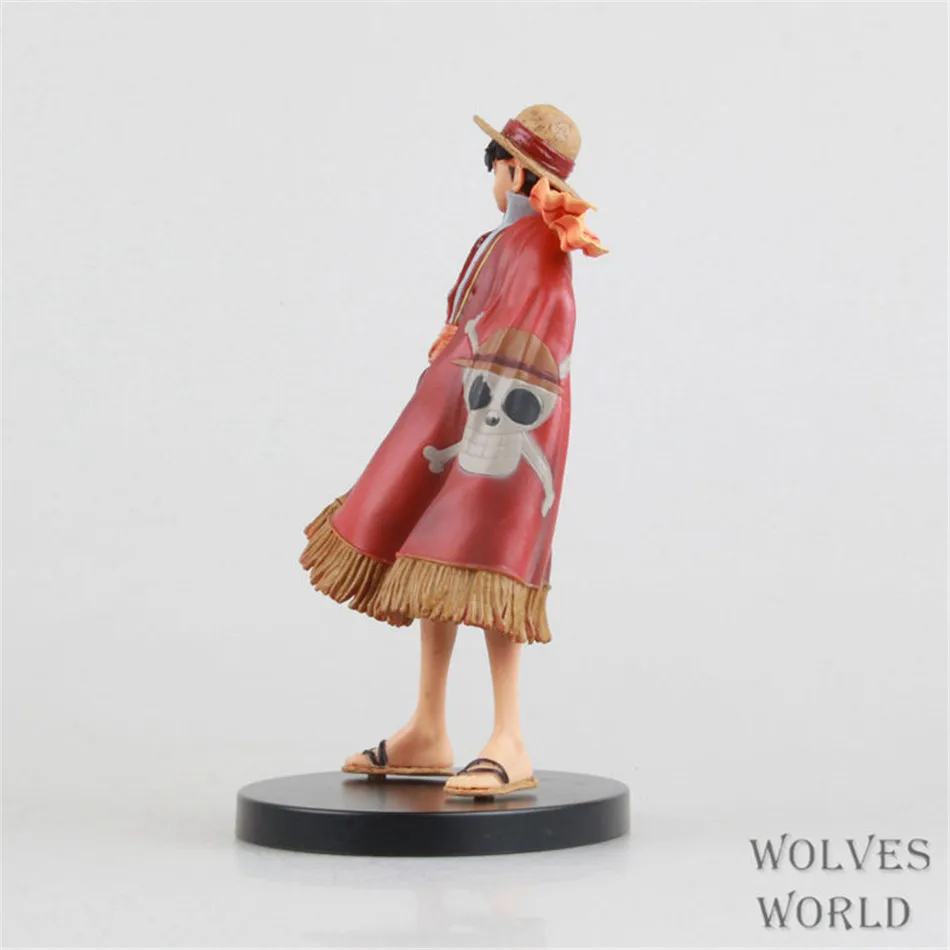 Аниме Chanycore цельные фигурки из ПВХ новый мир Луффи красный Вер 17 см|doll model|one pieceanime