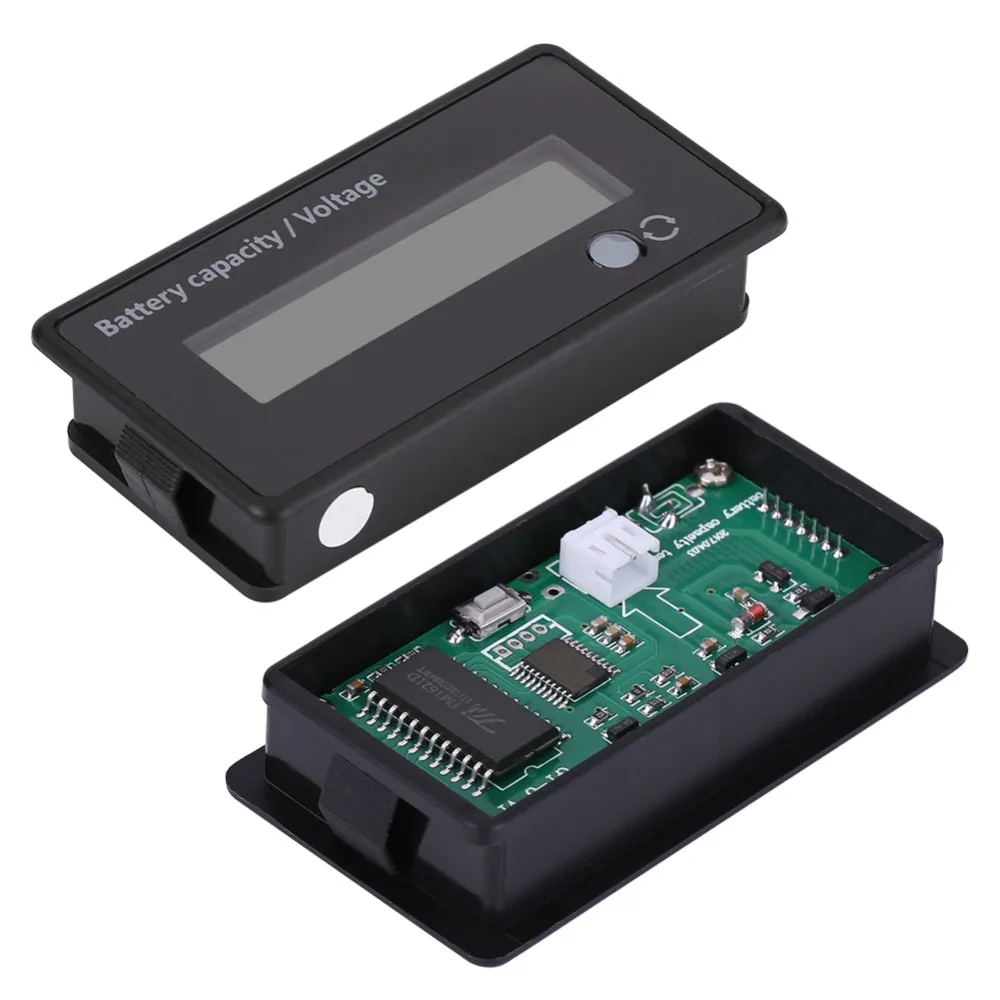 12 В свинцово кислотная батарея датчик топлива вольтметр Индикатор ЖК экран с