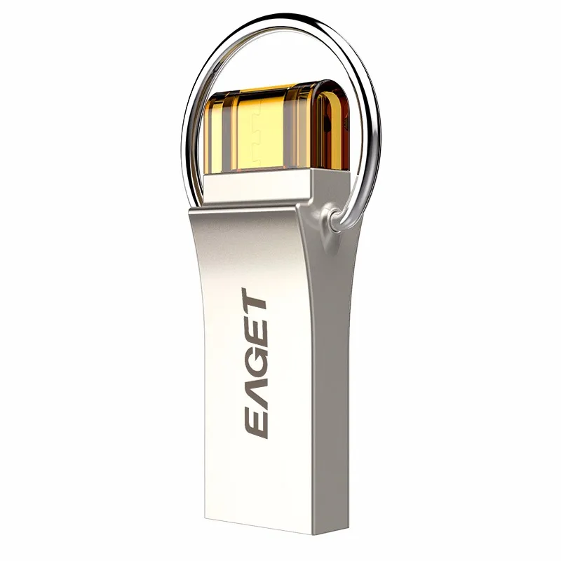 Новые Прибытия EAGET V90 16 ГБ 32 64 Металл USB 3.0 OTG Flash Drive Pen придерживайтесь Pendrives
