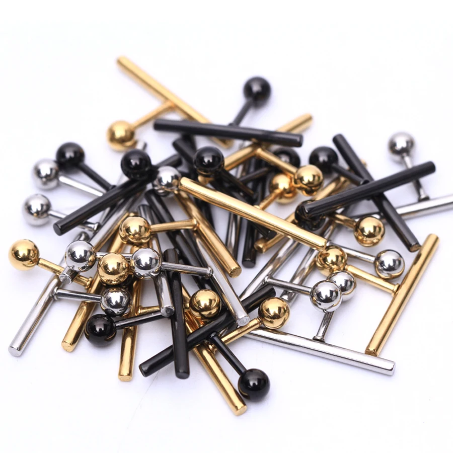 2 шт модные серьги 3 размера из нержавеющей стали линейные моделирования