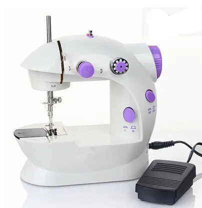 Multifunction mini Electric Foot Household Desktop Sewing Machine Dual Stitch Double Speed Ideal for Homeowners Craftspeople. | Дом и сад