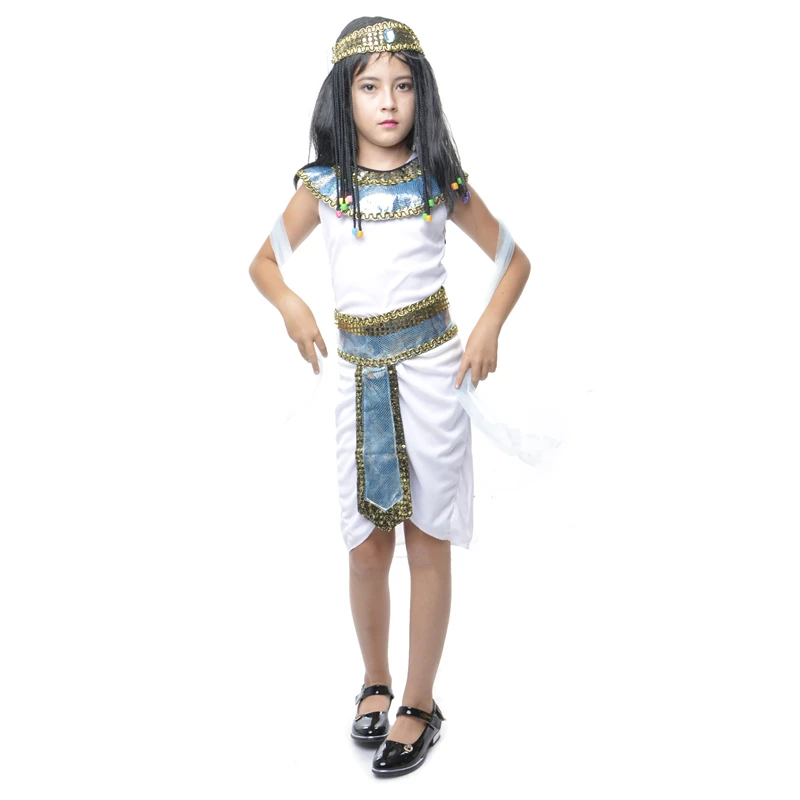 Sexy Fancy Dress Egypt Princess Costume For Girls Halloween Performance Cosplay Clothing Children Evening Party Clothes | Тематическая