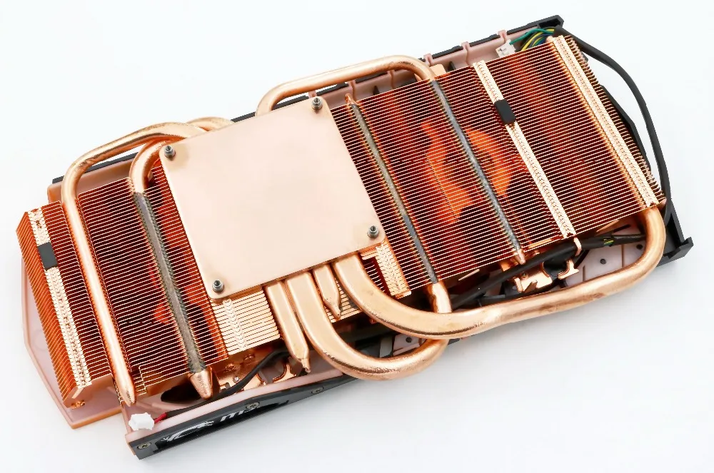 Новый оригинальный кулер для видеокарты MSI GTX970 GAMING 4G GOLDEN limited EDITION с радиатором |