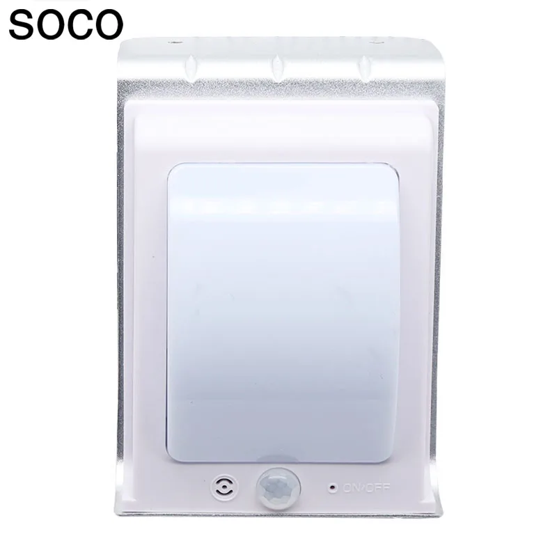 SOCO 16LED двойной функция голосового и тела индукции Бра Arc Дизайн открытый