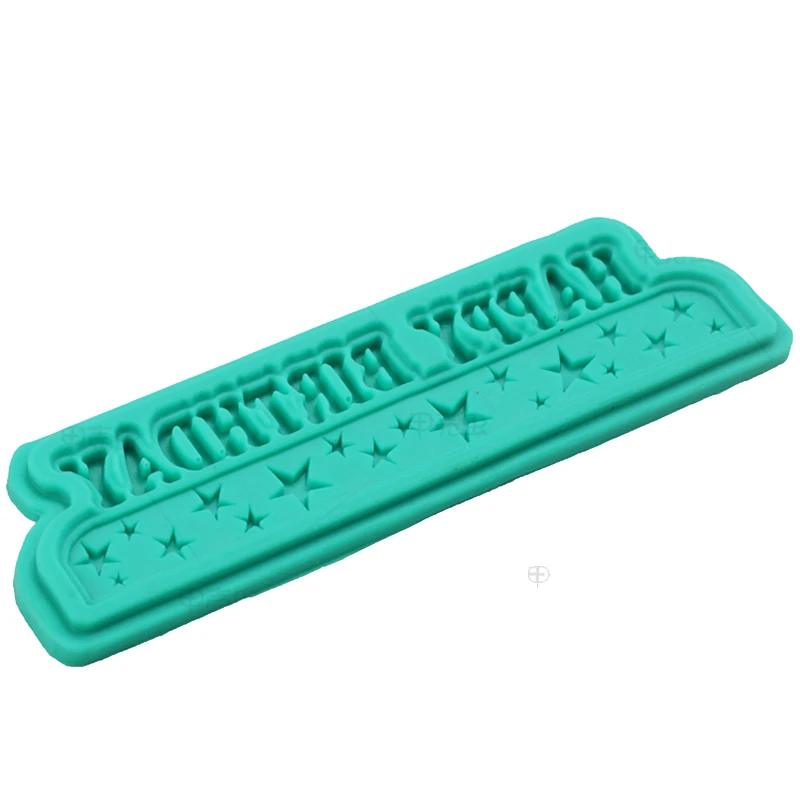 1 шт. силиконовая форма для мыла на день рождения|fondant cake decorating tools|cake toolsdecorating tools |