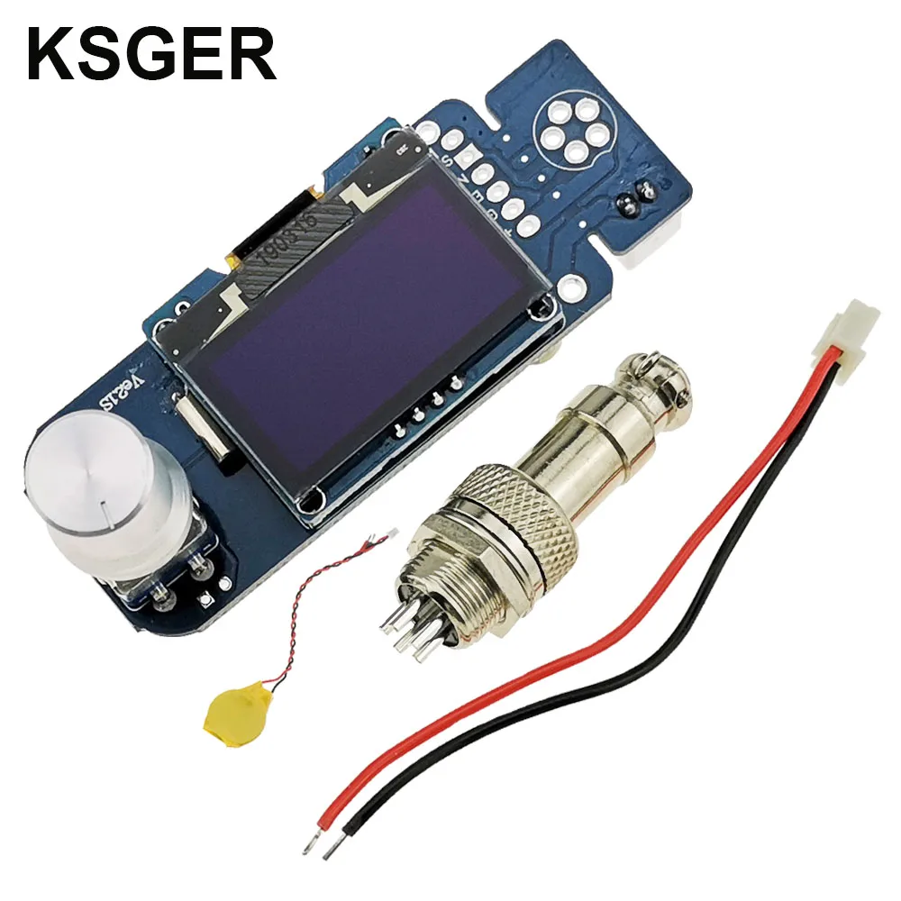 KSGER STM32 OLED паяльная станция T12 железные наконечники V2.1S контроллер сварочные инструменты Sunction оловянный насос Электрический новая версия