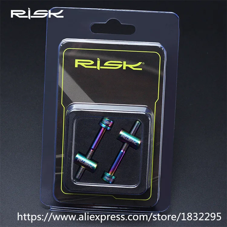 Велосипедный болт 2 шт./лот M5x30/40 мм для подседельного штыря из титанового сплава