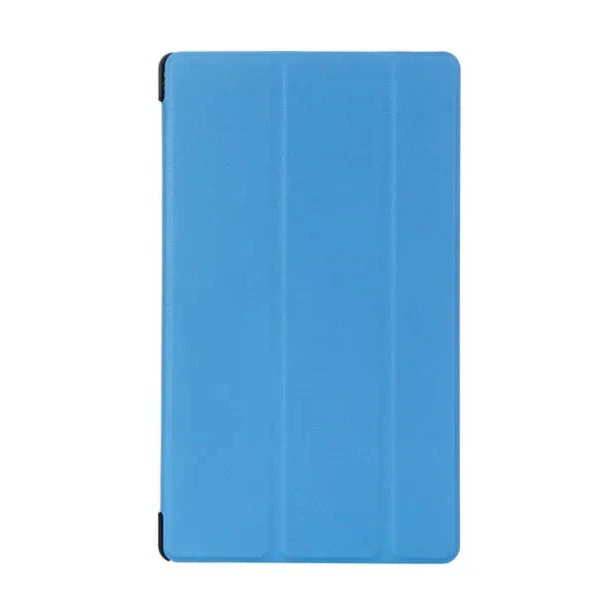 Sky Blue IBuyiWin ультра тонкий из искусственной кожи чехол для sony Xperia Z3 Compact 8," чехол для планшета s складная подставка защитный чехол+ экранная пленка+ ручка - Цвет: Sky Blue