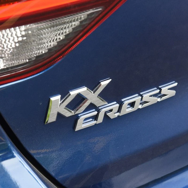 Для KIA RIO X LINE эмблема KX крест логотип