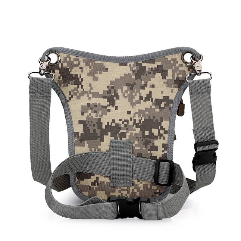 Мужская Холщовая Сумка DIDA BEAR черная или хаки многофункциональная