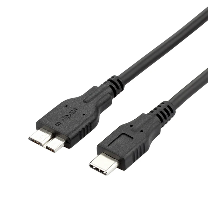 1 м USB 3 Type C к 0 Micro B кабель штекер Быстрый синхронизации данных для Macbook внешний