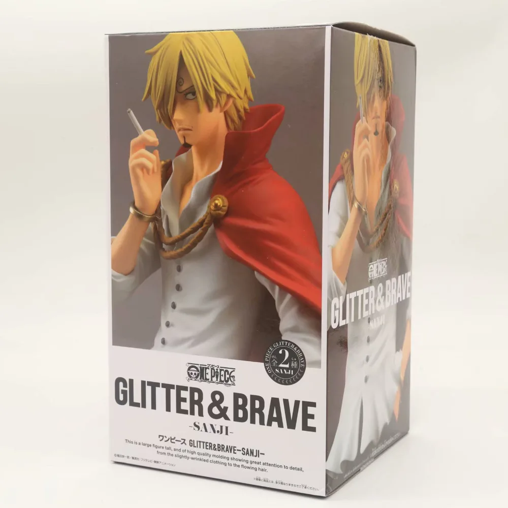 Один кусок блестки и отваги Sanji Smoke Ver. ПВХ фигурка Коллекционная Фигурка модель