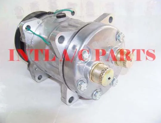 Автомобильный Компрессор кондиционера PV6 pulley SANDEN SD709 SD 709 7H15 SD7H15|sanden sd709|ac compressorauto