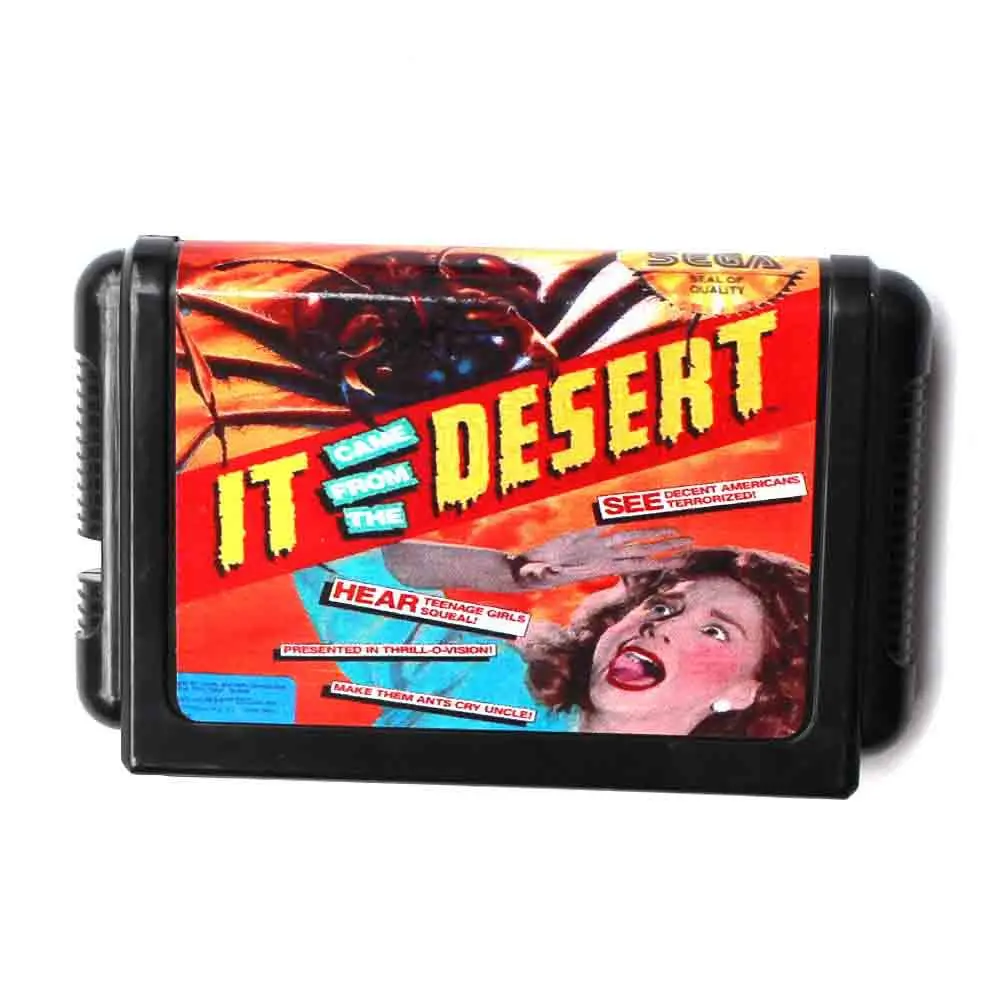 Пришло из пустыни 16-битная MD игровая карта для Sega Mega Drive Genesis | Электроника