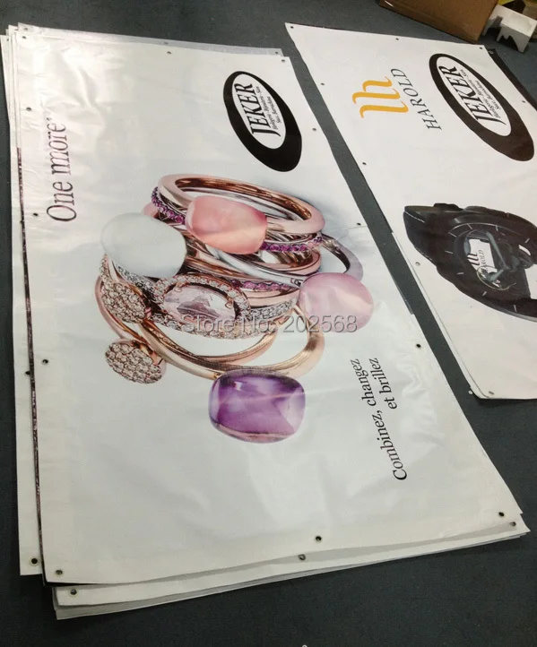 Цифровая печать сверхмощный виниловый баннер/рекламный ПВХ Виниловый