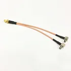 НОВЫЙ SMA Female to Y type 2X TS9 разъем сплиттер-Сумматор кабель Pigtail RG316 15 см длина для Huawei e5776 e5332 e397