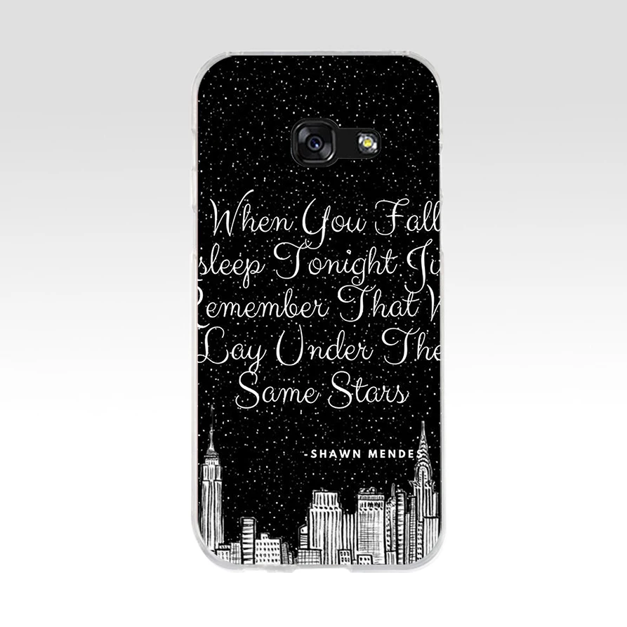 Чехол для телефона 292FG shawn mendes из мягкого силикона ТПУ Samsung a3 2016 a5 2017 a6 plus a7 a8 2018 s6 7 8